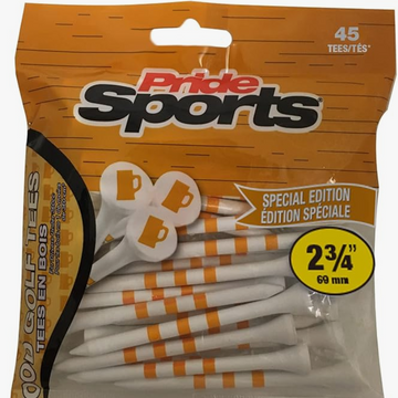 PrideSports 2-3/4" Beer Mug Tees, White,PS23445B